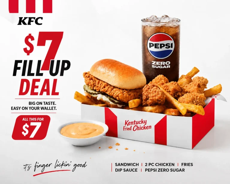KFC $7 Fill Up Deals