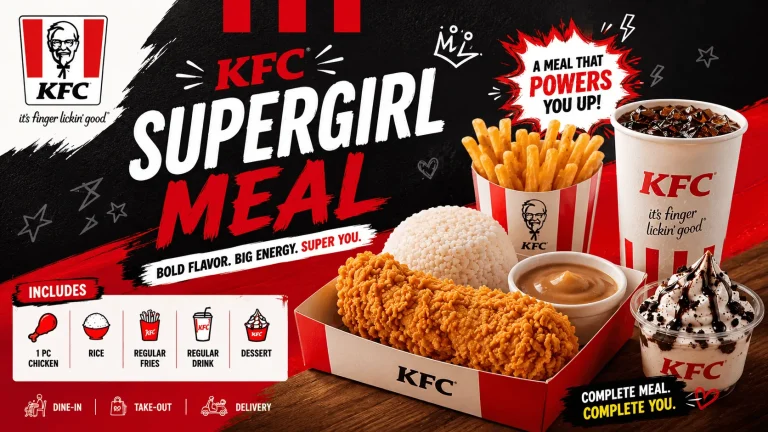 KFCSupergirl Meal Deal