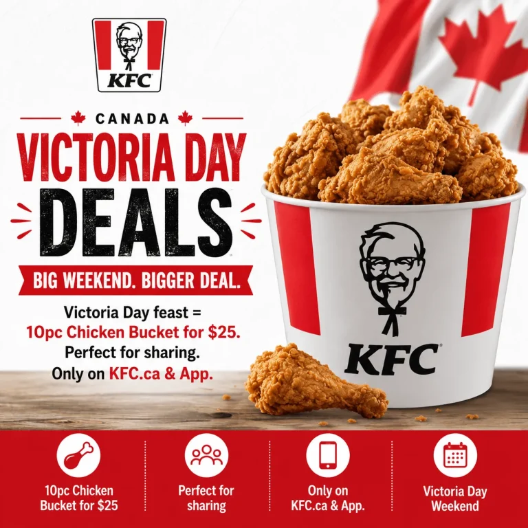 kfc victoria day deals for canada