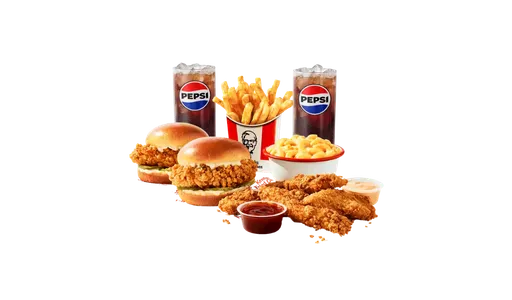 Meal for Two: 2 Sandwiches + 4 pc. Tenders Combo